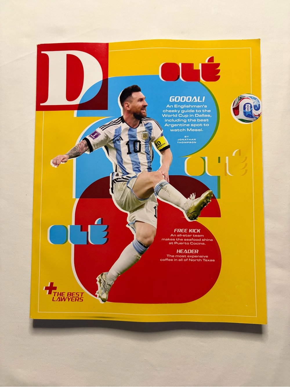 D “The World Cup” Issue Olé Olé Olè GOOOLA! May 2026 Magazine